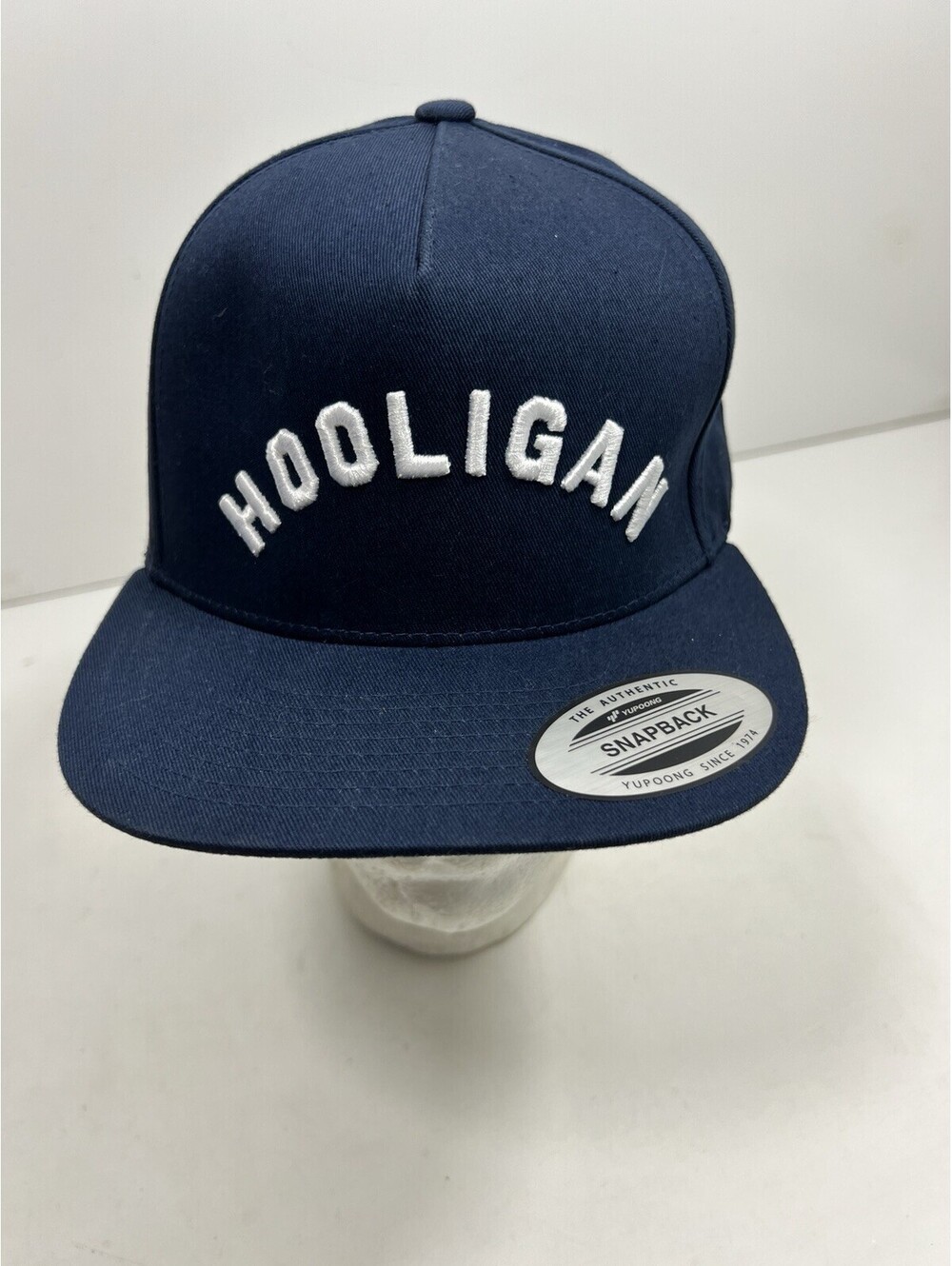 Hooligan Bruno Mars Navy Blue SnapBack Adjustable Navy Blue Hat NWT 100% Cotton